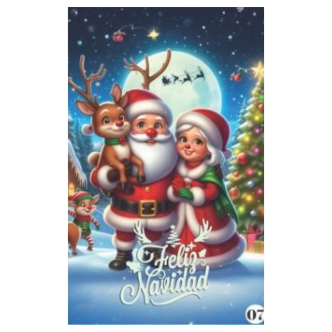 ¡Magia en tu Entrada! Funda Puerta Navideña Premium 2m x 1m | 30+ Diseños