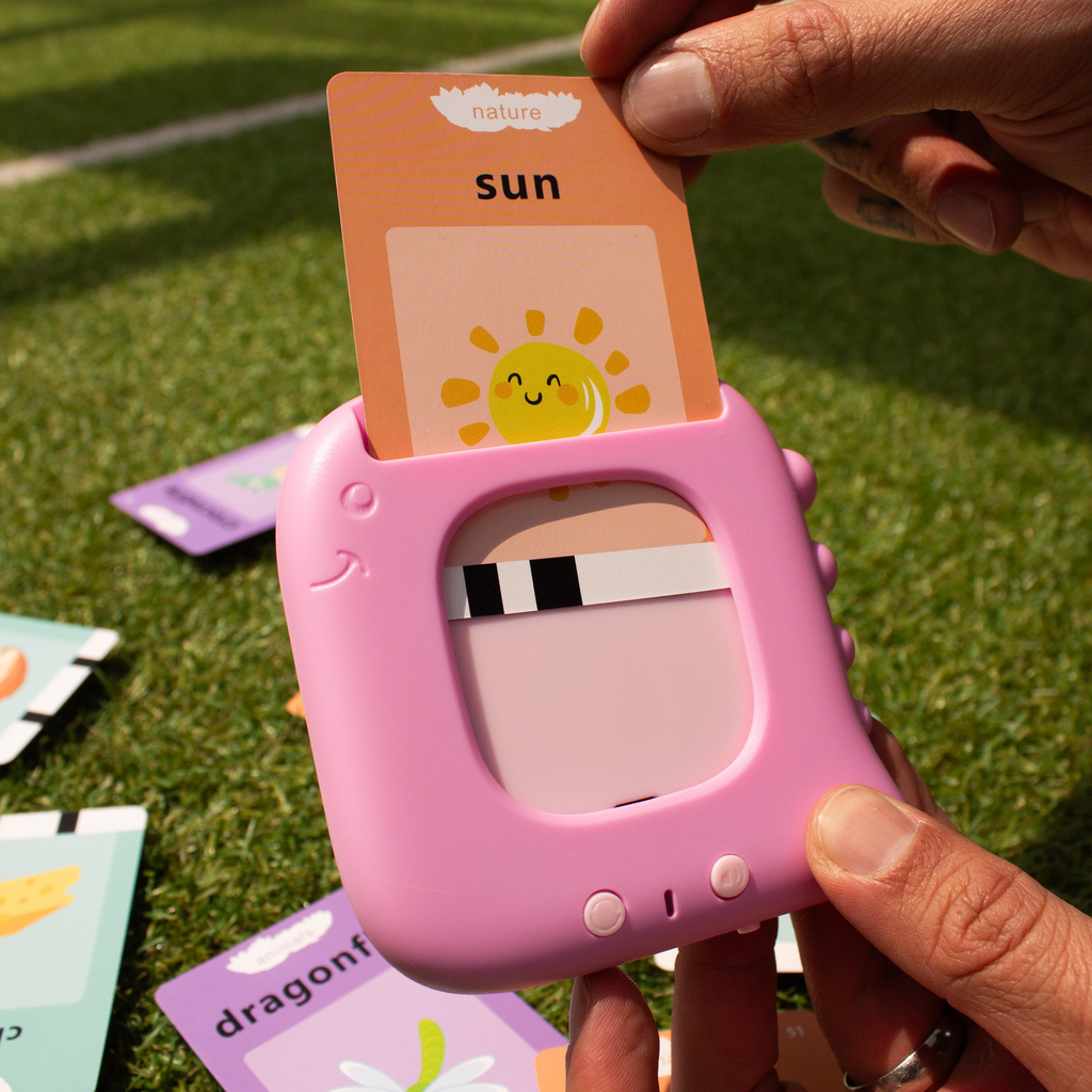 LECTOR DE TARJETAS PARA NIÑOS - APRENDERAN INGLES FACILMENTE