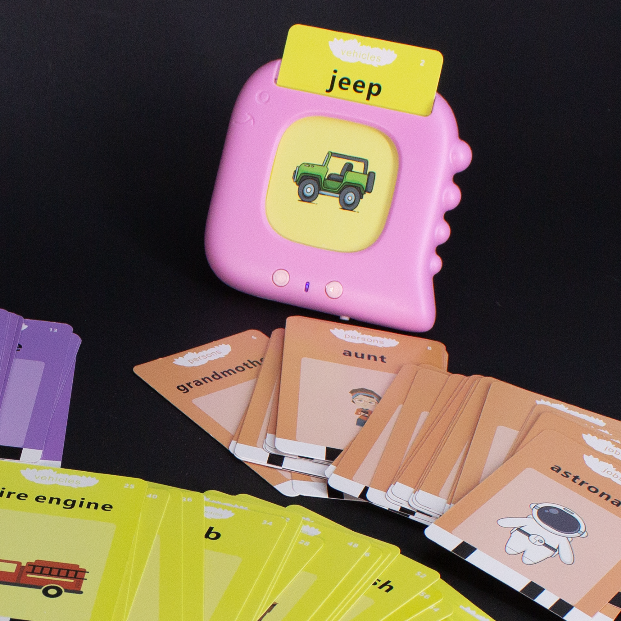 LECTOR DE TARJETAS PARA NIÑOS - APRENDERAN INGLES FACILMENTE