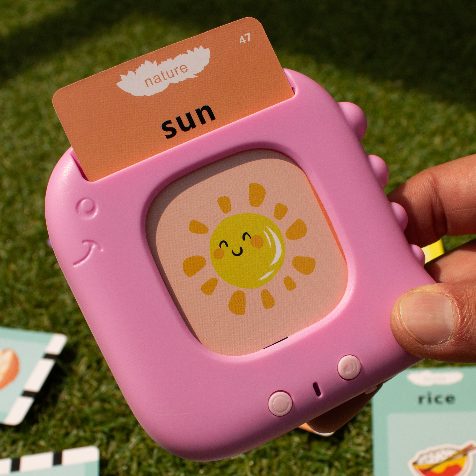 LECTOR DE TARJETAS PARA NIÑOS - APRENDERAN INGLES FACILMENTE