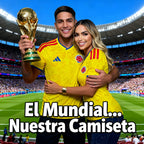 Camiseta Selección Colombia Versión Jugador - Modo Mundial ⭐